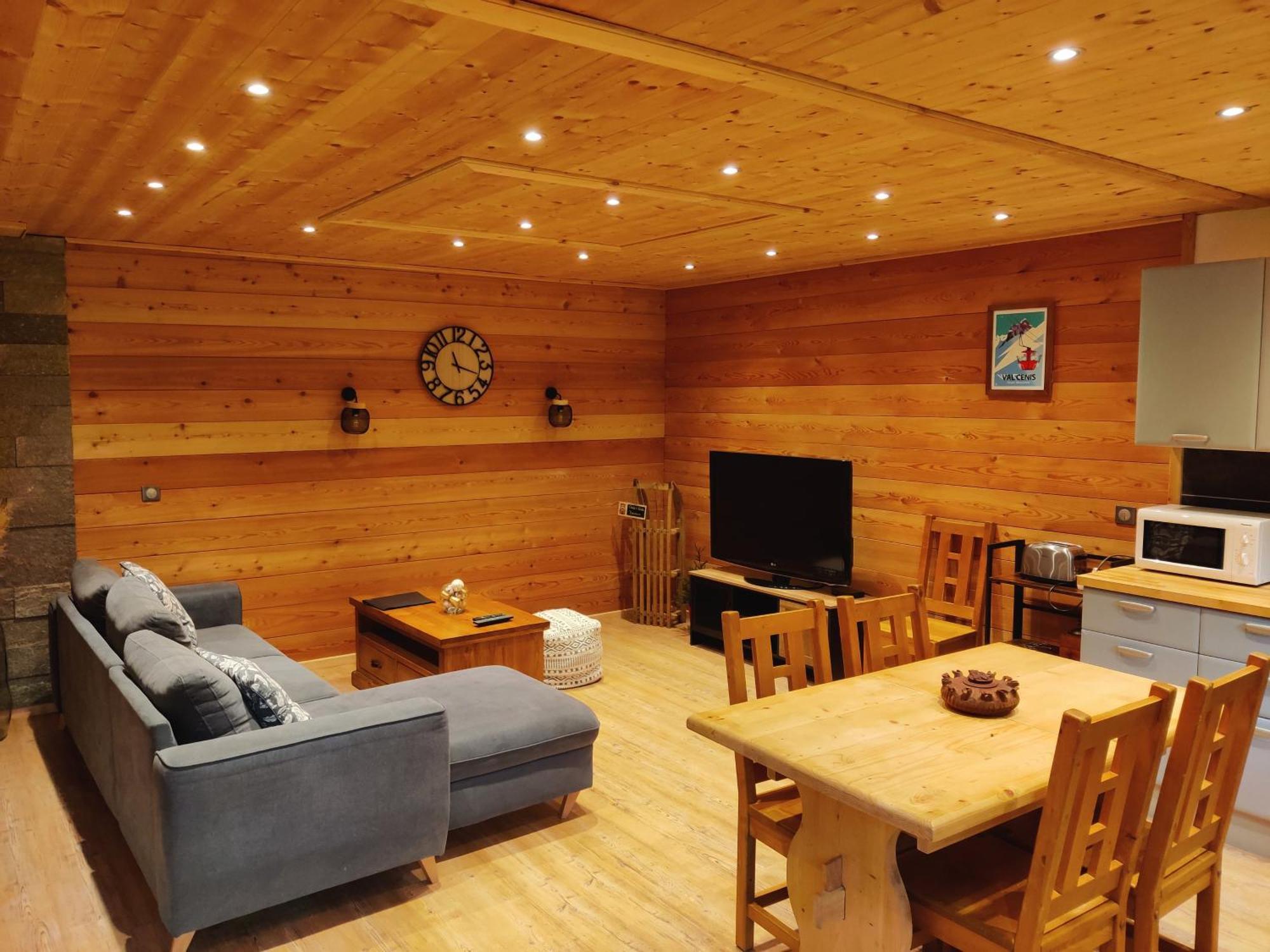 L'Appartement Montagnard D'Estelle 4-6 Personnes Lanslebourg-Mont-Cenis Exterior photo